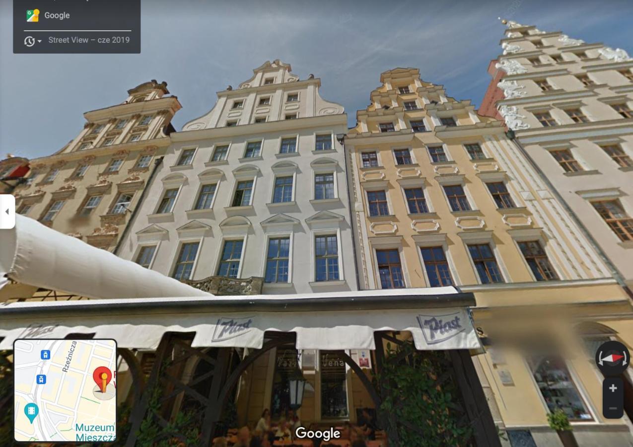 Appartamento Magiczne Gniazdko Na Samym Rynku Breslavia Esterno foto
