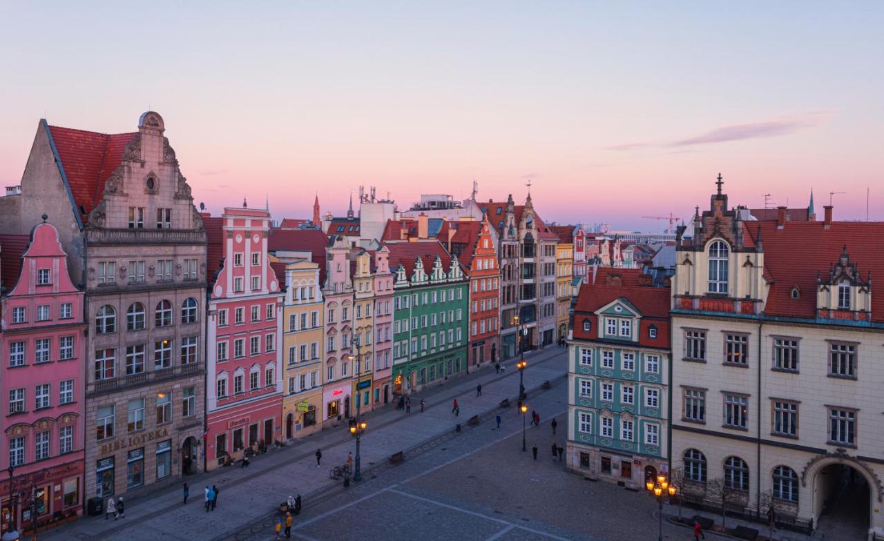 Appartamento Magiczne Gniazdko Na Samym Rynku Breslavia Esterno foto