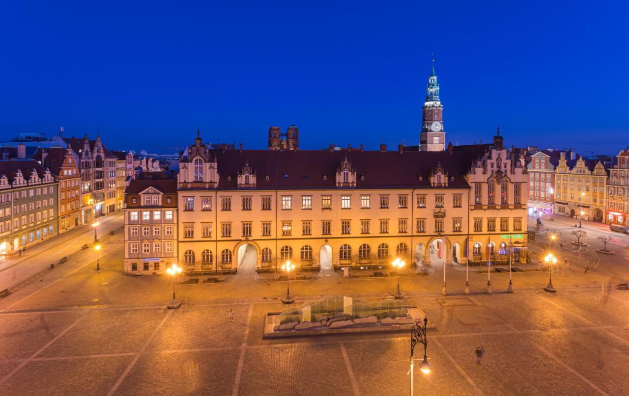 Appartamento Magiczne Gniazdko Na Samym Rynku Breslavia Esterno foto