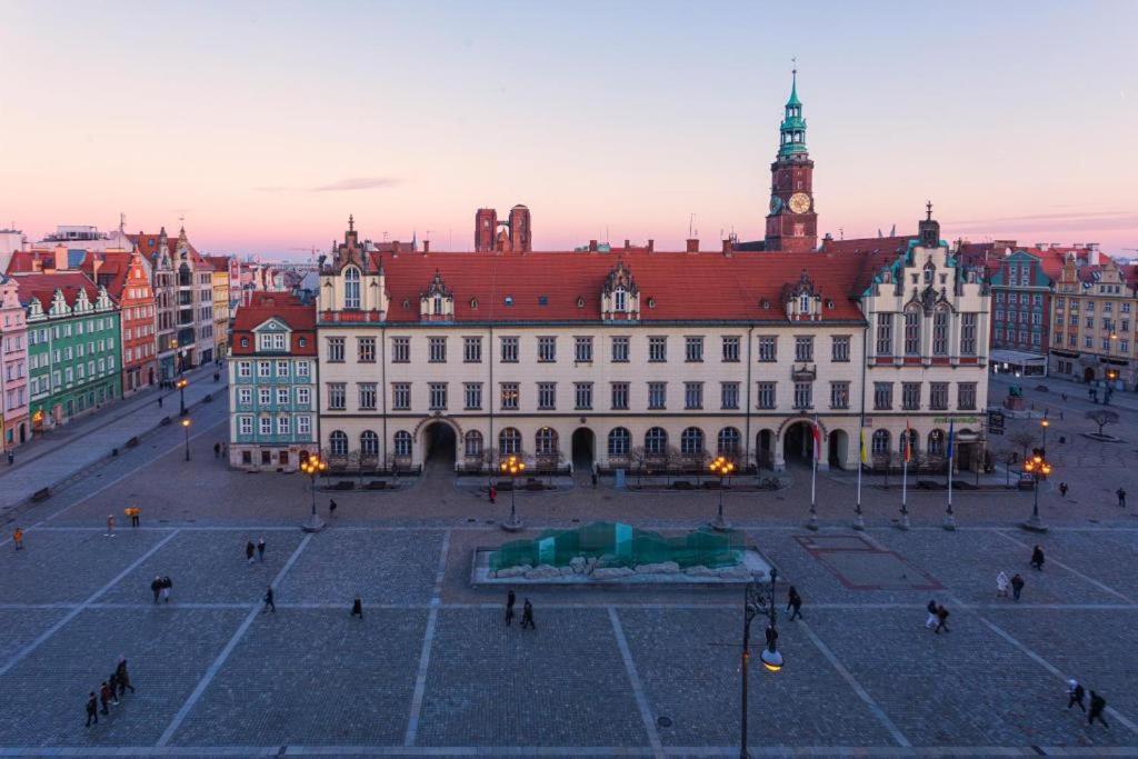 Appartamento Magiczne Gniazdko Na Samym Rynku Breslavia Esterno foto